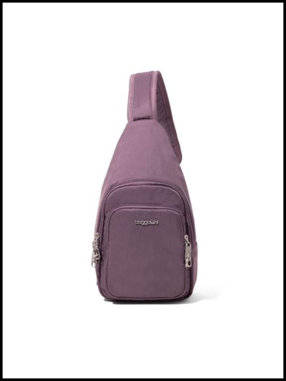 Baggallini Securtex Anti-Theft Daytripper Sling Crossbody Bag RFID Travel